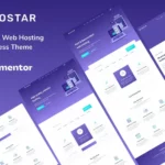 Mua Hostar - Web Hosting WordPress Theme giá rẻ