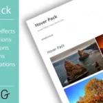 Mua Hover Effects Pack - WordPress Plugin giá rẻ