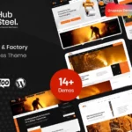 Mua Hubsteel - Industrial & Factory WordPress Theme giá rẻ