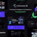Mua ImmersiveAI - Robotics Elementor Template Kit giá rẻ