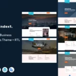 Mua Indext - Industrial Business WordPress Theme giá rẻ