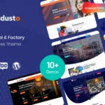 Mua Industo - Industrial Industry & Factory WordPress giá rẻ