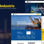Mua Industris - Factory & Business WordPress Theme giá rẻ