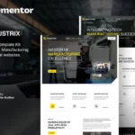 Mua Industrix – Manufacturing & Industrial Elementor Template Kit giá rẻ