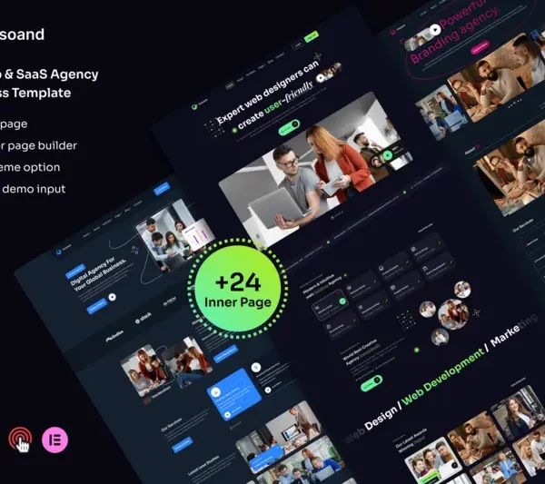 Mua Insoand - IT Startup & SaaS Agency WordPress Theme giá rẻ
