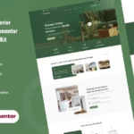 Mua Intre - House Interior Design Service Elementor Template Kit giá rẻ
