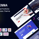 Mua Jenna – Personal Portfolio WordPress Theme giá rẻ