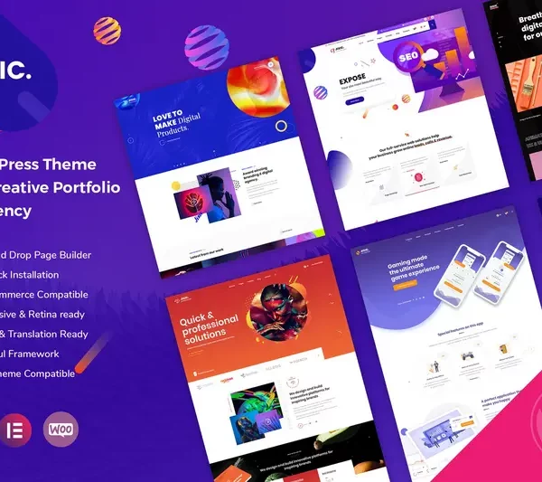 Mua Jixic - Portfolio & Agency WordPress Theme giá rẻ