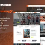 Mua JustRunnin - Running Club Marathon & Sport Event Elementor Template Kit giá rẻ