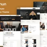 Mua Kanun - Lawyer & Law Firm WordPress Theme giá rẻ