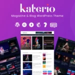 Mua Katerio - Magazine & Blog WordPress Theme giá rẻ