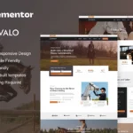 Mua Kavalo - Horse Riding Club Elementor Pro Template Kit giá rẻ