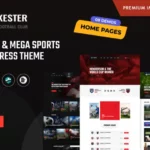 Mua Kester - Soccer Club & Sports News WordPress Theme giá rẻ