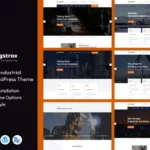 Mua Kingstrox - Factory and Industrial WordPress Theme giá rẻ