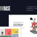 Mua KnowBase - A Helpdesk & bbPress WordPress Theme giá rẻ