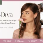 Mua La Diva - Beauty Salon & Spa WordPress Theme giá rẻ