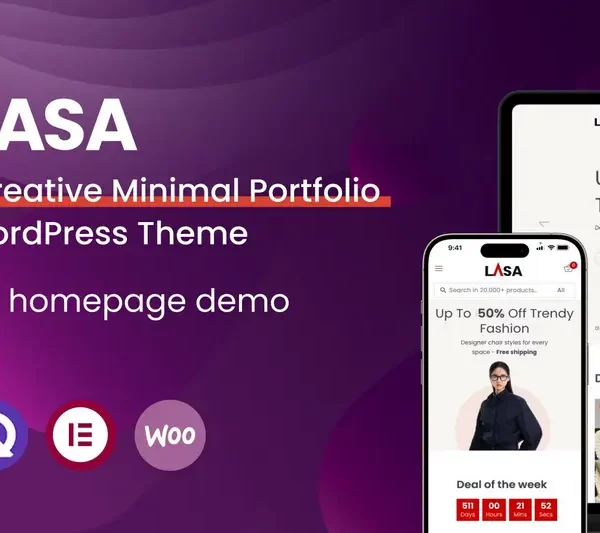 Mua Lasa - Creative Minimal WooCommerce WordPress Them giá rẻ