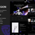 Mua Legion - Artificial Intelligence & Robotics Elementor Template Kit giá rẻ