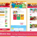 Mua Little Ones - One Page Children/Daycare WordPress giá rẻ