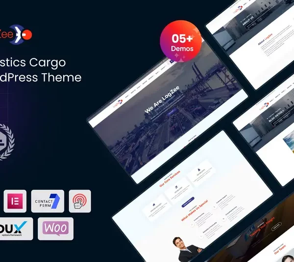 Mua Logzee - Logistics Cargo WordPress Theme giá rẻ