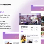 Mua Lumina - Event Planner & Organizer Elementor Template Kit giá rẻ
