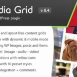 Mua Media Grid - WordPress Responsive Portfolio giá rẻ