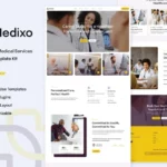 Mua Medixo - Healthcare & Medical Services Elementor Template Kit giá rẻ
