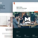 Mua Meelo - Corporate One Page WordPress Theme giá rẻ