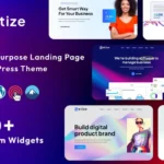 Mua Metize - Landing Page WordPress Theme giá rẻ