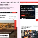 Mua Mistri – Factory & Industrial WordPress Theme giá rẻ