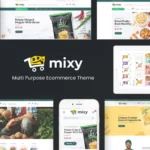 Mua Mixy - Organic Food Store WordPress Theme giá rẻ