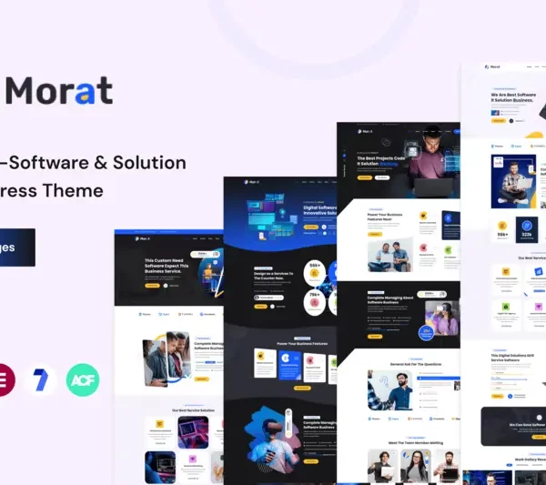 Mua Morat – Software & Solution WordPress Theme giá rẻ