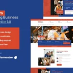 Mua Movers - Moving Company Website Elementor Template Kit giá rẻ