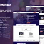 Mua MoxChannel - TV Channel Service Elementor Template Kit giá rẻ