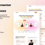 Mua Moxeo – SEO & Digital Marketing Agency Elementor Template Kit giá rẻ