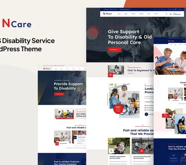 Mua Ncare - NDIS Disability Service WordPress Theme giá rẻ