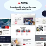Mua Netfix – Broadband & Internet Services WP Theme giá rẻ