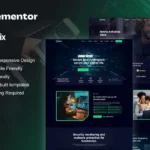 Mua Netrix - Cyber Security Services Elementor Template Kit giá rẻ