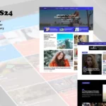 Mua News24 - Elementor Blog Magazine giá rẻ