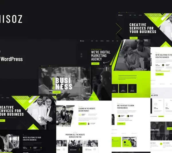 Mua Nisoz - Creative Agency WordPress Theme giá rẻ