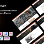 Mua Norcon - Construction Renovation WordPress Theme giá rẻ