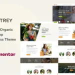 Mua Nutrey - Organic Food Shop WordPress Theme giá rẻ