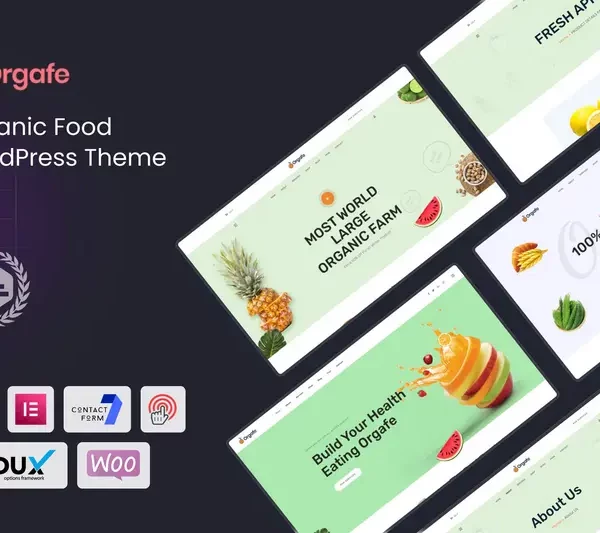 Mua Orgafe - Organic Food WordPress Theme giá rẻ