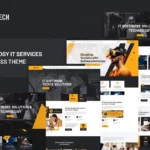 Mua Ostech - Technology IT Services WordPress Theme giá rẻ