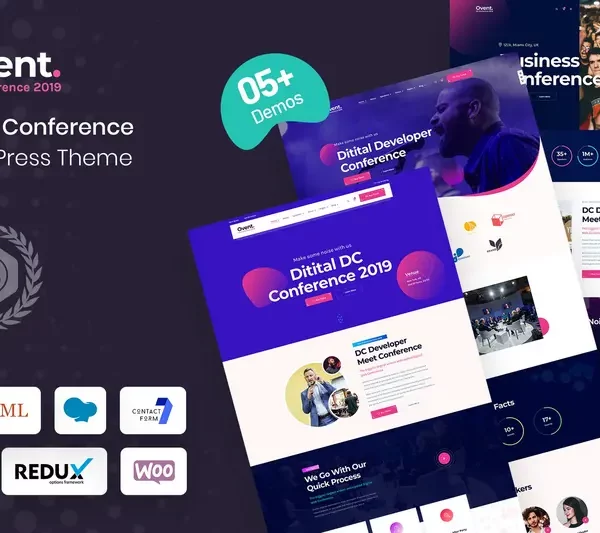 Mua Ovent - Event Conference WordPress Theme giá rẻ