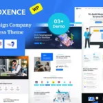 Mua Oxence - Web Design Agency WordPress Theme giá rẻ