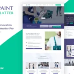 Mua Paint Splatter - Painting & Renovation Services Elementor Pro Template Kit giá rẻ