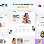 Mua Pawsh | Pet Care Services WordPress Theme giá rẻ