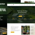 Mua Peaceful - Nature Cottage Elementor Template Kit giá rẻ