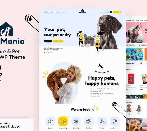 Mua PetMania - Pet Shop Pet Care WooCommerce eCommerce giá rẻ